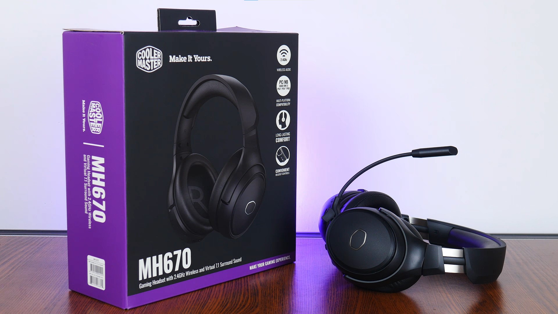 Review Cooler Master MH670 Wireless Gaming Headset